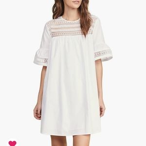 English Factory women's lace trim short dress